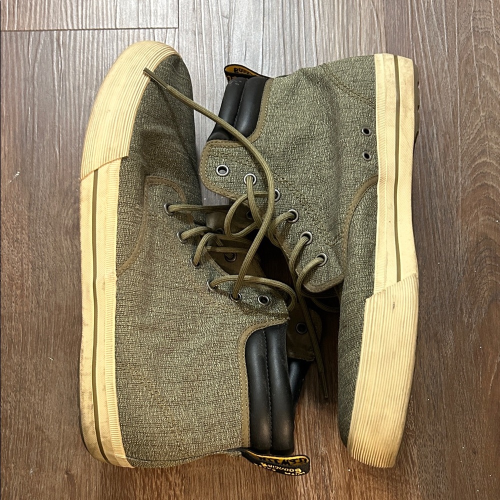 Dr. Martens Eason Green High-Top Sneakers Men’s Size 12
